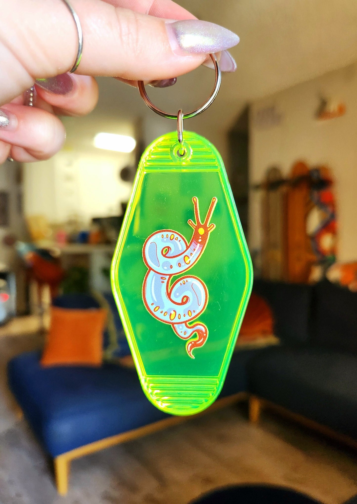 Little Guy Slug Keychain