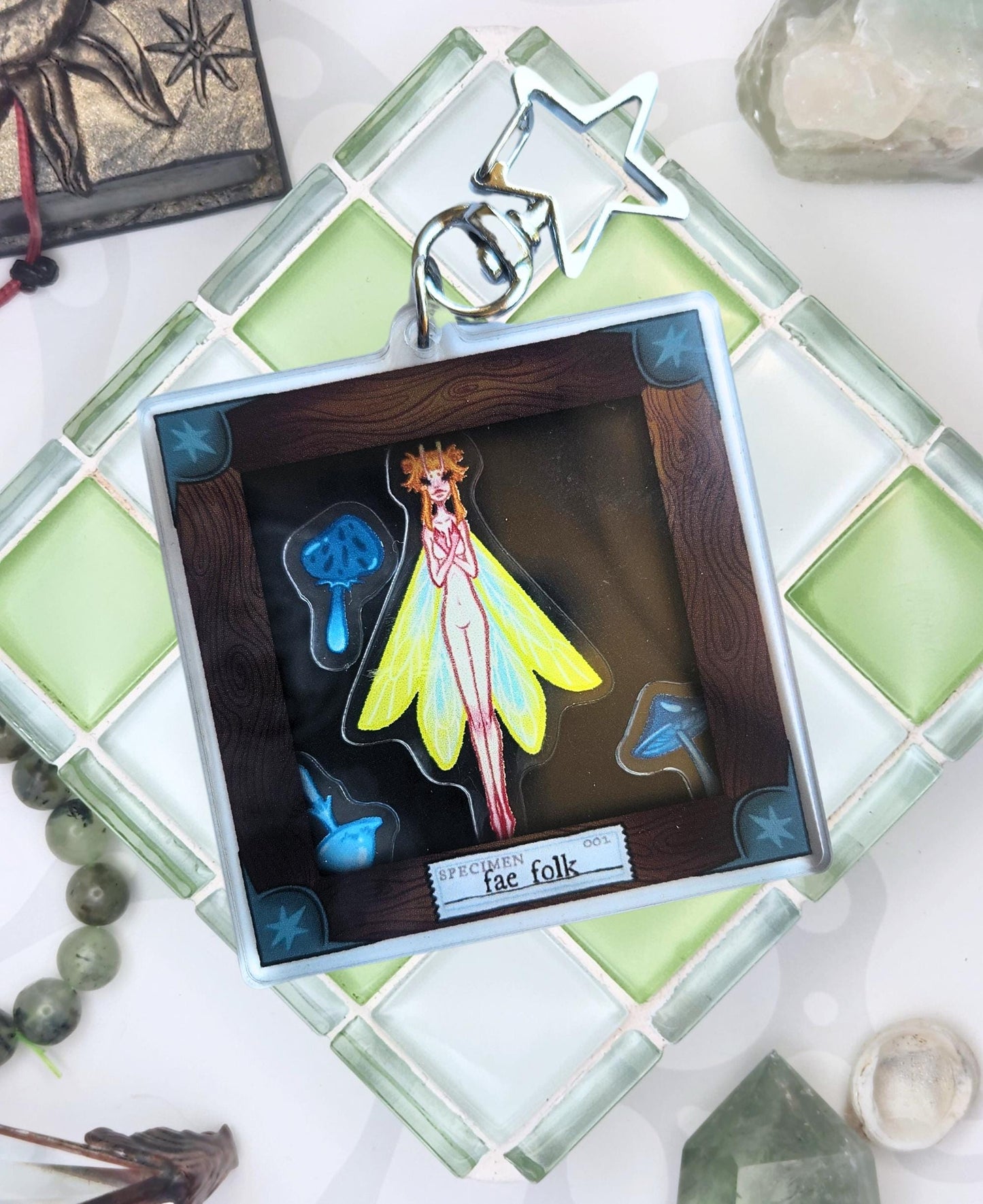 Fairy Shaker Keychain