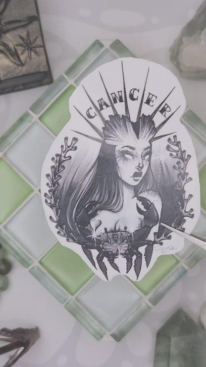 Cancer Sticker