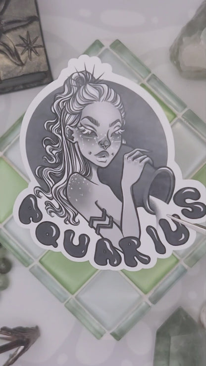 Aquarius Sticker