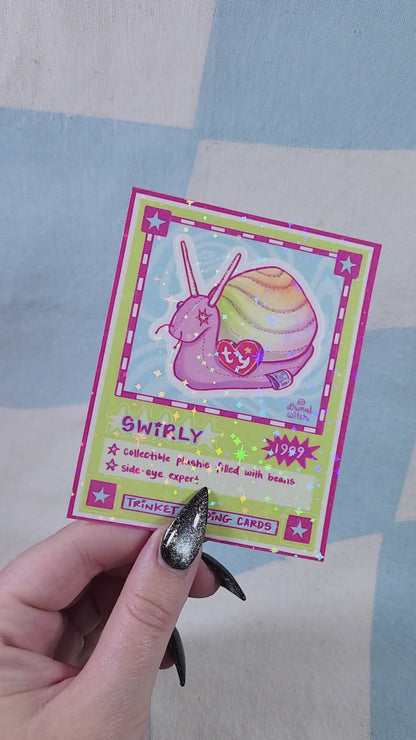Trinket Trading Cards: Snail