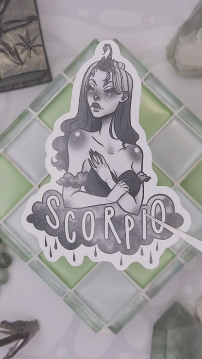 Scorpio Sticker