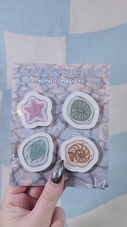 Fossil Friends Magnet Set