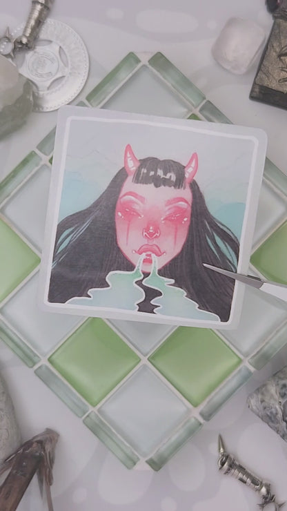 River Spirit Sticker