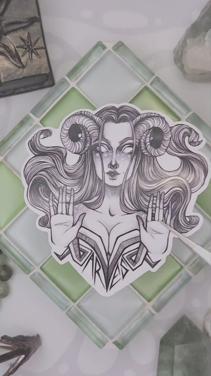 Aries Sticker