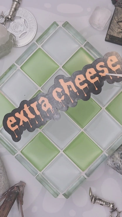 Extra Cheese Sticker